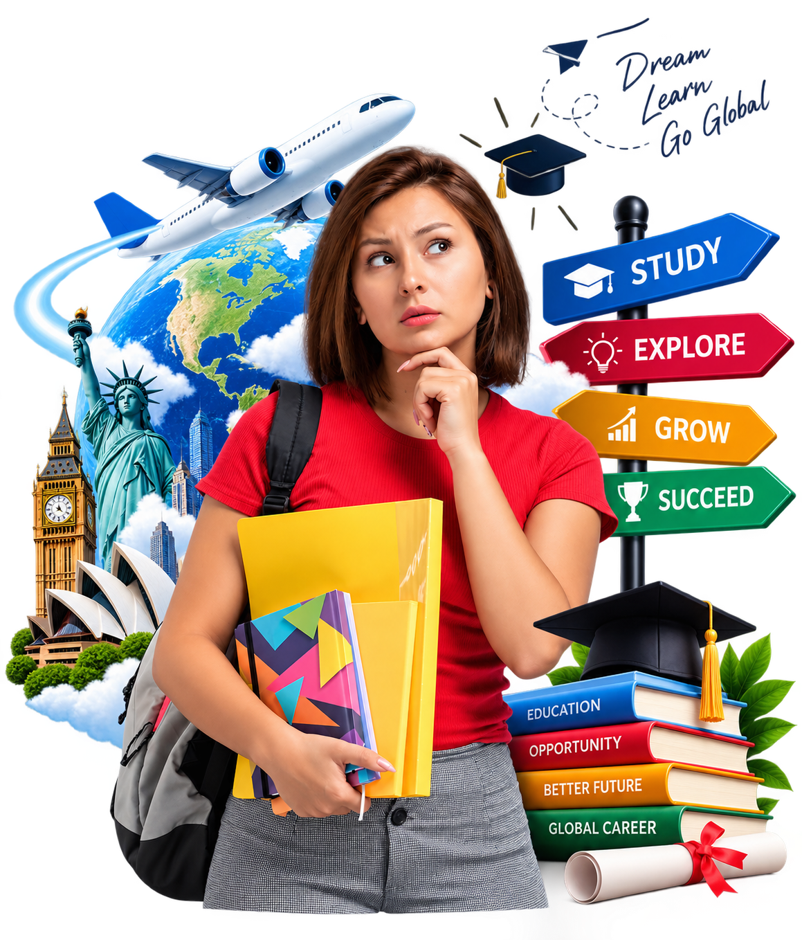 Student planning global education