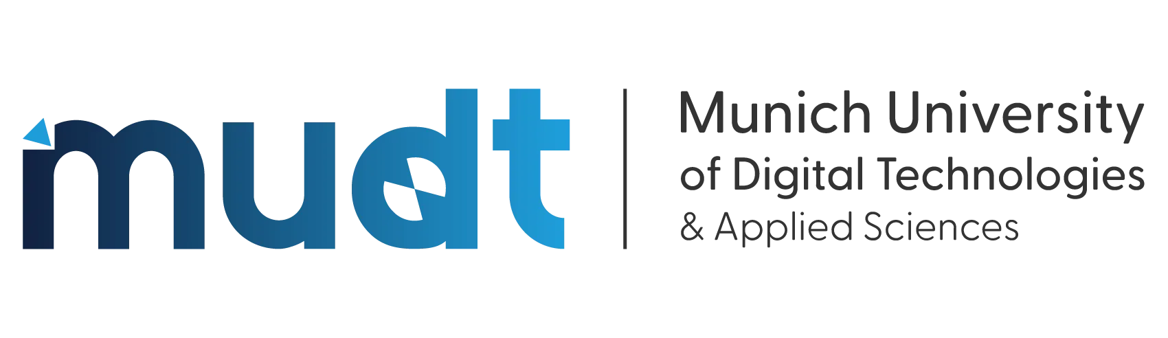 Munich University of Digital Technologies & Applied Sciences (MUDT) logo